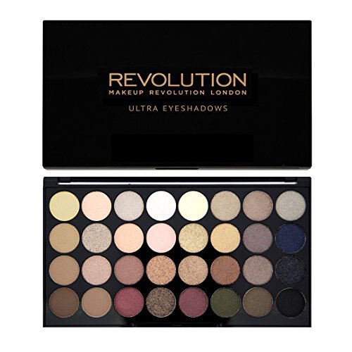 Paleta de farduri Makeup Revolution Ultra 32 Flawless, 16 g
