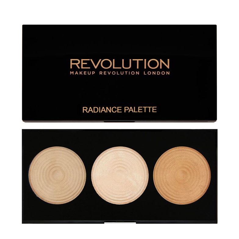 Paleta iluminatoare Makeup Revolution Highlighter Palette Radiance, 15 g