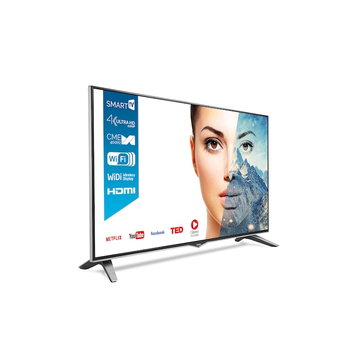 Horizon 40HL8510U Smart LED Televízió, 102 cm, 4K Ultra HD