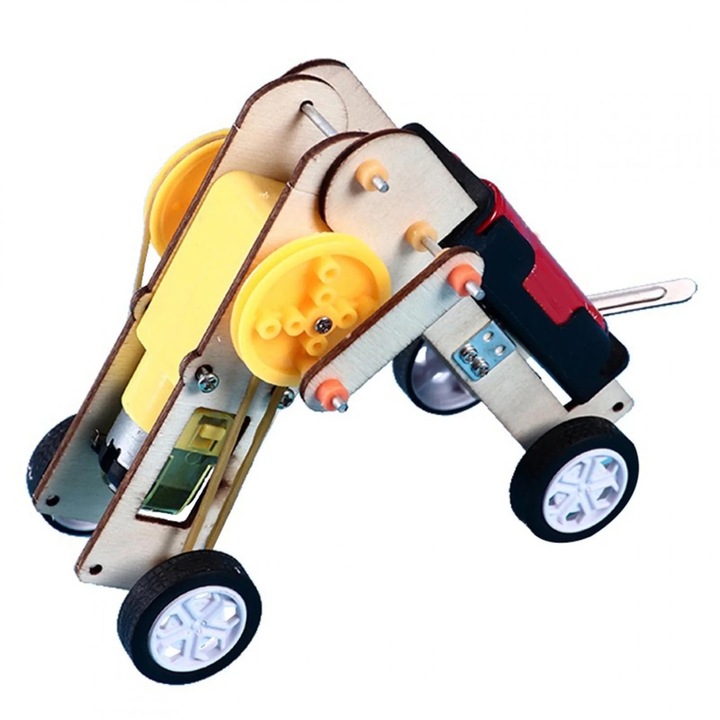 Конструктор робот, дърво, 7 години+