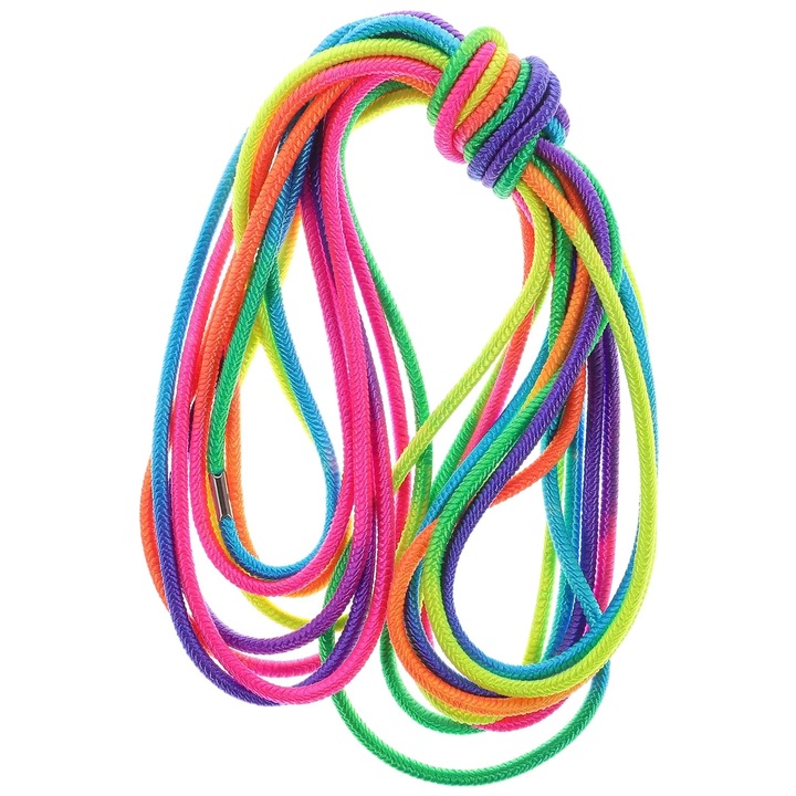 Corzi sarituri, elastic, 700x0.5cm, pentru copii, jocuri in aer liber