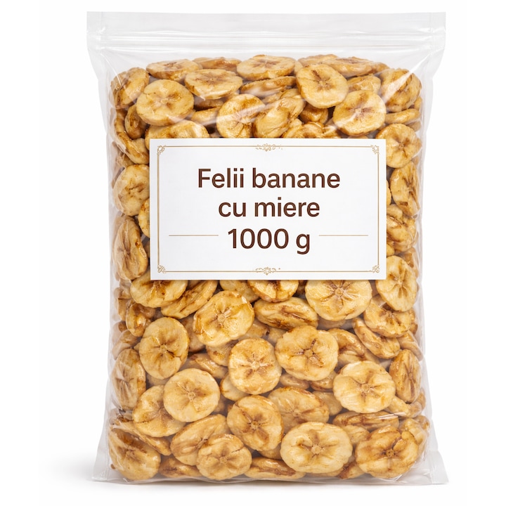 Felii banane cu miere 1000 g