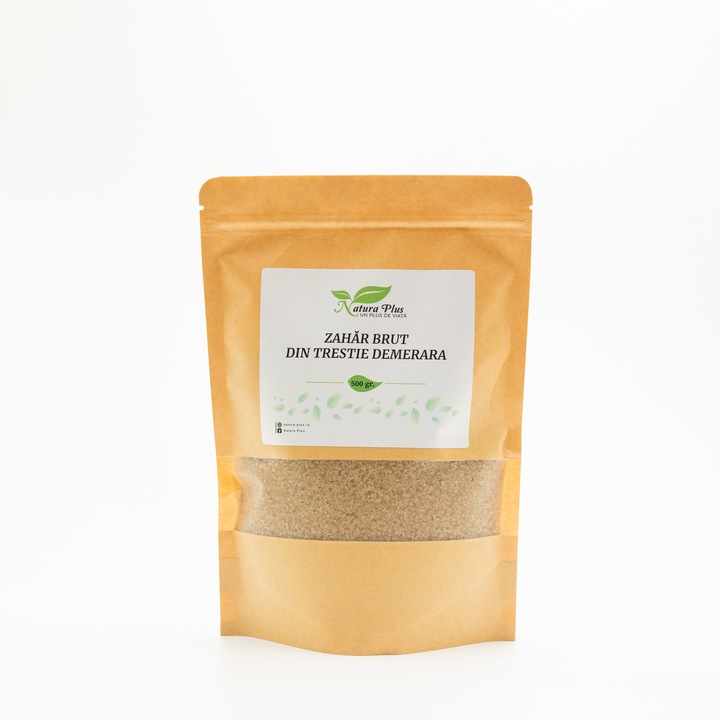 Zahar Brut din Trestie Demerara 500g Natura Plus