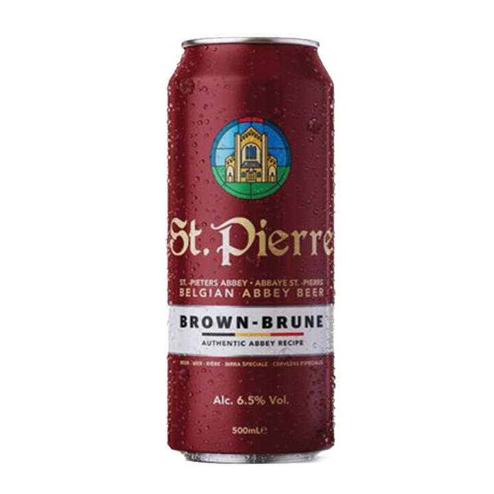 St. Pierre Brown 6, 5% apátsági barna ale 0, 5L dobozos