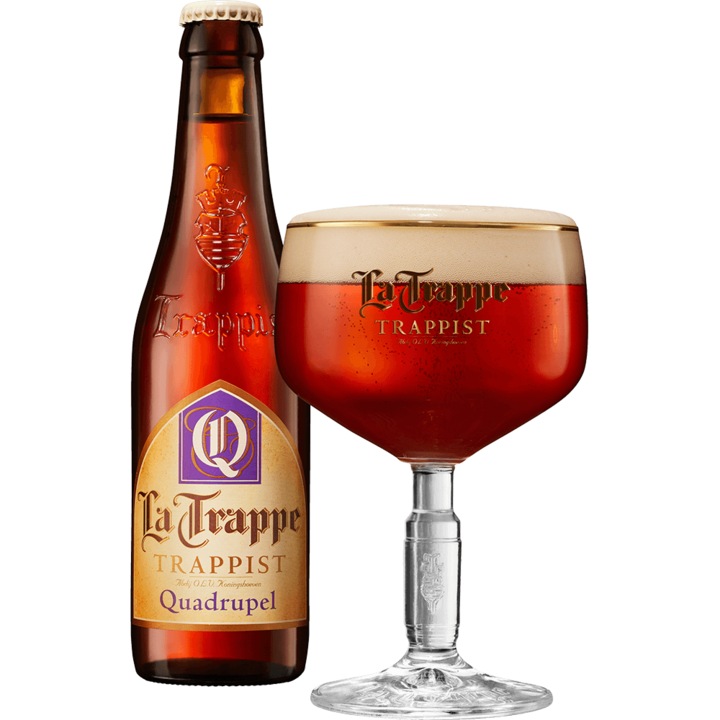 La Trappe Quadrupel 10% Trappista erős félbarna ale 0, 33L üveg