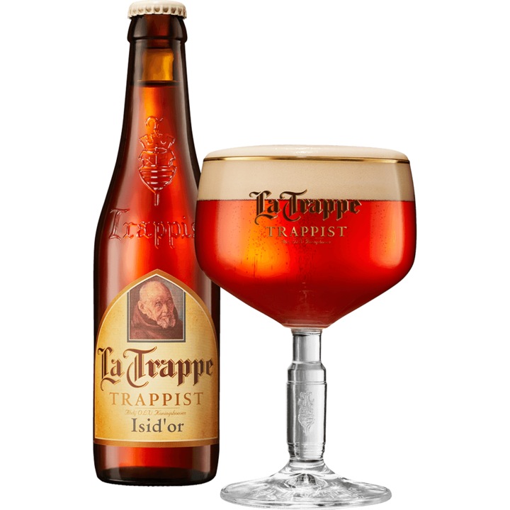 La Trappe Isid'or 7, 5% Trappista félbarna ale 0, 33L üveg
