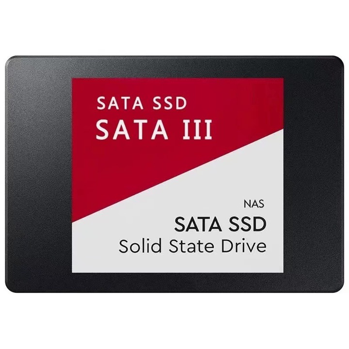 SATA SSD диск, 4TB, 500 mb/s, Червено