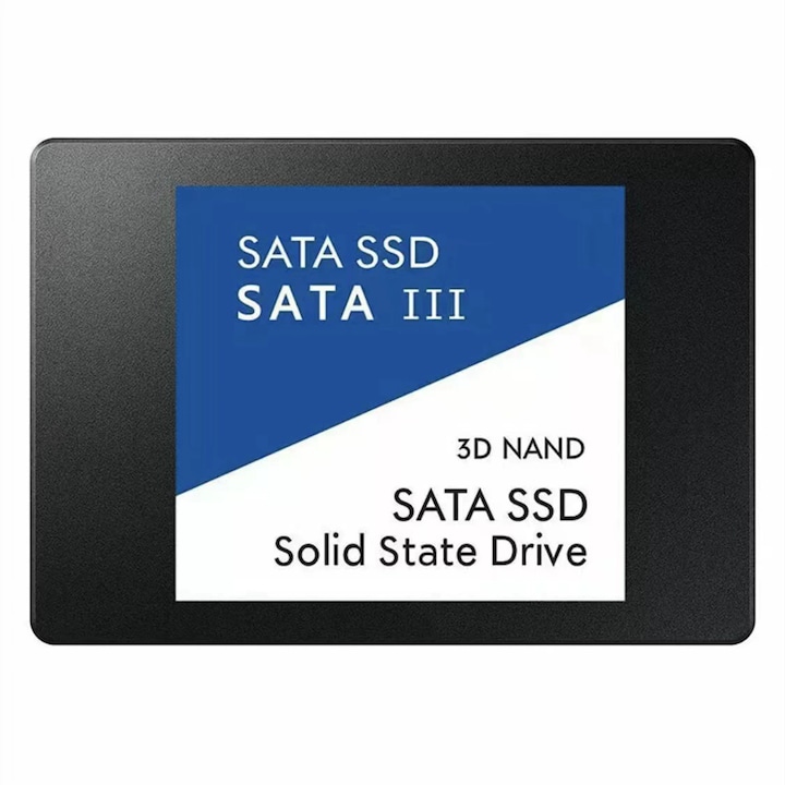 SATA SSD диск, 2TB, 500 mb/s, Синя