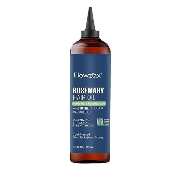 Масло за коса Botanic Hearth, 100% масло от розмарин, лечение за растеж на косата, дълбока грижа, 60 ml