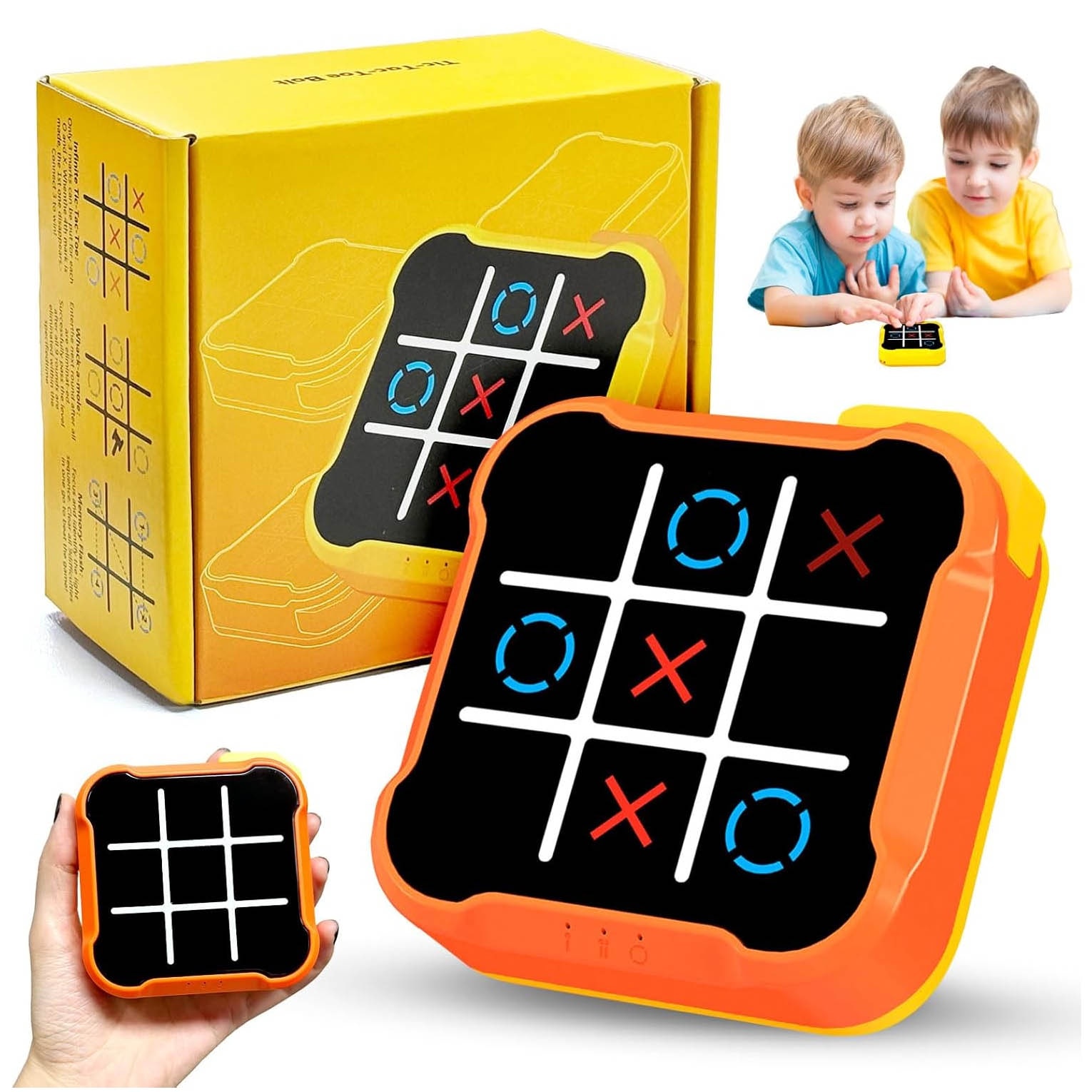 Joc interactiv electronic Tic-Tac-Toe, Joc X si 0, Consola