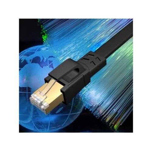 Cablu de Retea Ethernet Cat 8 40 Gbps 15M Cablu Patch de Internet cu ...
