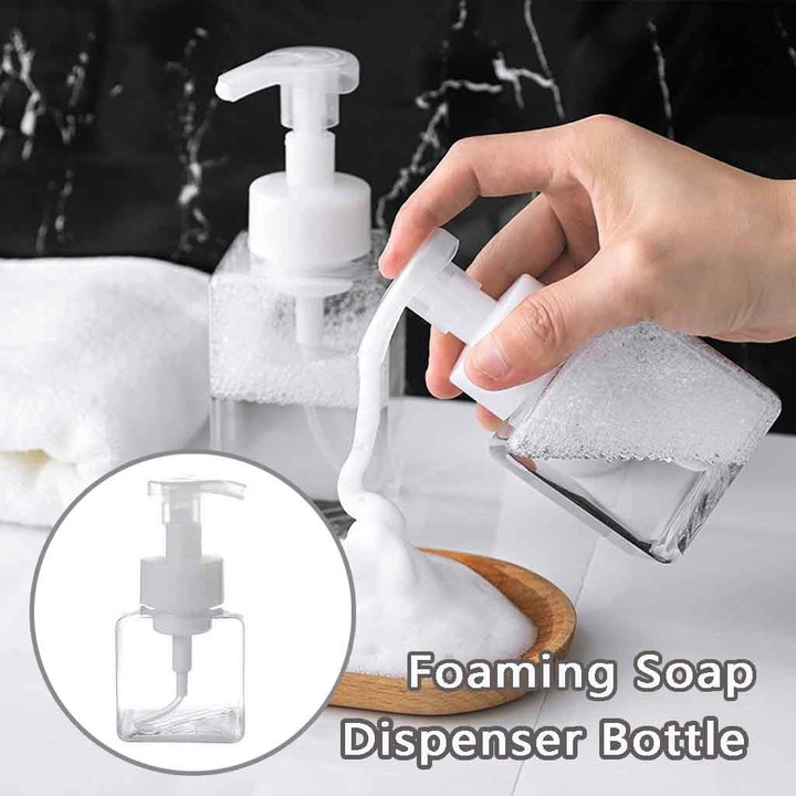 Dispenser spuma sapun YANYXR 250ml transparent