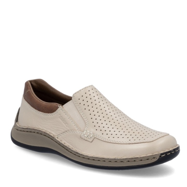 Rieker Pantofi slip-on pentru bărbați Rieker bej maro mixt 05293-60
