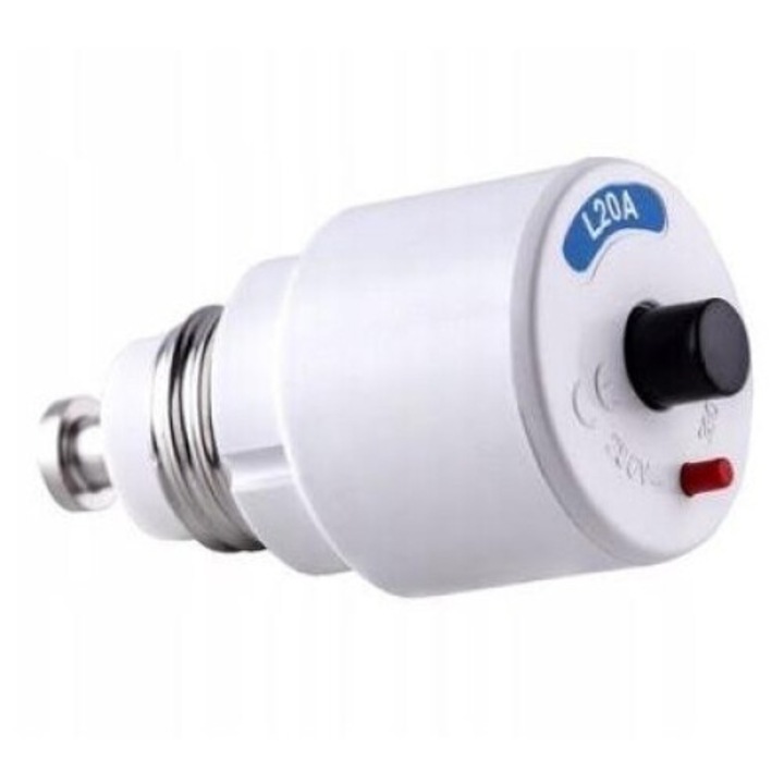 Винтов автоматичен прекъсвач, Thorgeon, Ghs101, E27, 20A, 240/415V, За електрически вериги, Заменя бушони, Кафяв