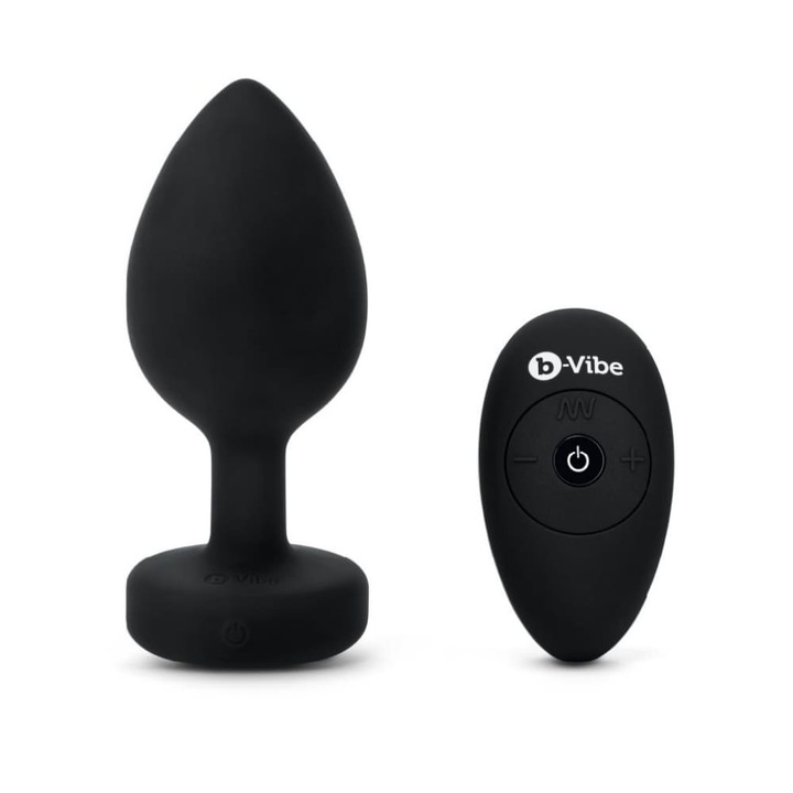 Анален Вибратор B-Vibe XXL, Цвят Черен, 11, 8 см