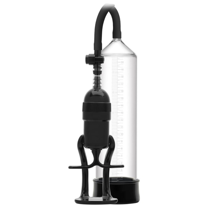 Péniszpumpa Hidden Desire Fusion X, színe fekete/átlátszó