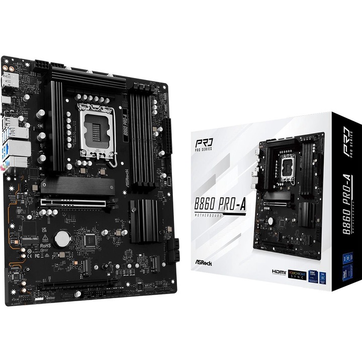 Дънна платка ASROCK B860 PRO-A /LGA1851 B860PRO-A