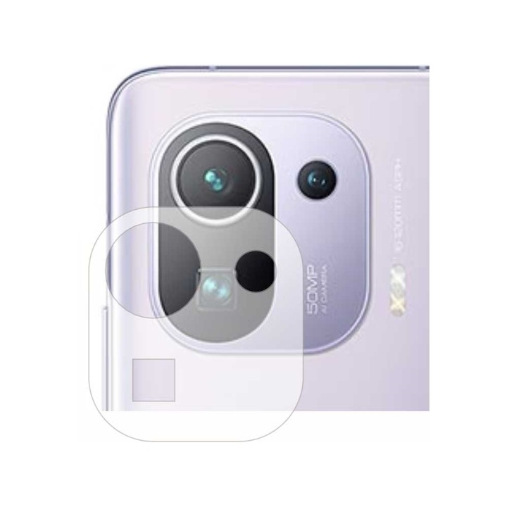 Стъклен филм, съвместим с Xiaomi Mi 11 Pro - Стъклен филм на камерата