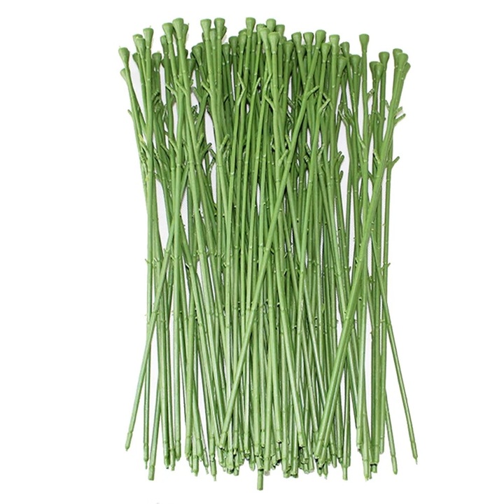 Coroana artificiala verde, 33x1x0.5cm, set 50 bucati