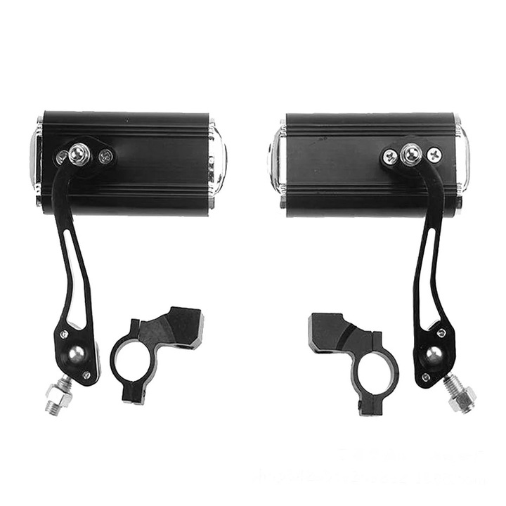 Oglinzi bicicleta set, rotative, rezistente la explozie, unghi larg, 12.2x4.5x2cm, negru