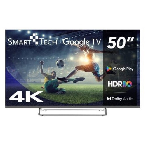Televizor SmartTech 50UG02V, 126 cm, Google TV, 4K Ultra HD, Clasa E