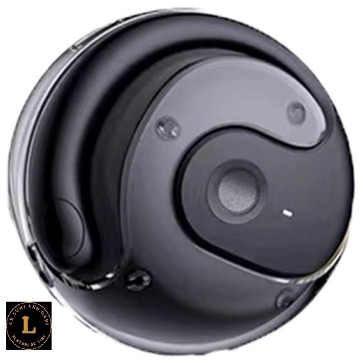 Casti Stereo OWS T2 True Wireless Apel HD ENC Microfon Dublu Reducere Zgomot Hifi Silicon Moale Design Carlig pentru Ureche, Ideale pentru a Asculta o Muzica Buna la un Nivel Inalt de Calitate. Ideale Pentru Plimbarile de Seara Sau Facind Sport