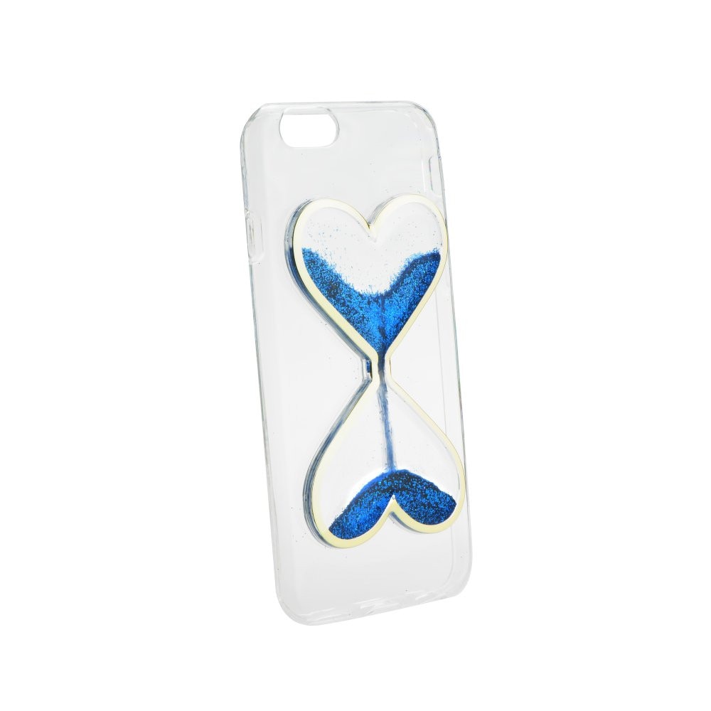Husa Q-Sand HART pentru iPhone 4/4S, TPU/Silicon, Albastru