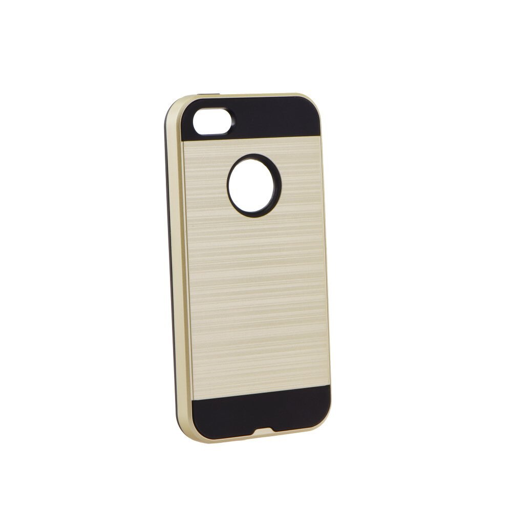 Husa metalica PANZER MOTO-AL pentru iPhone 5/5S/5SE - Auriu