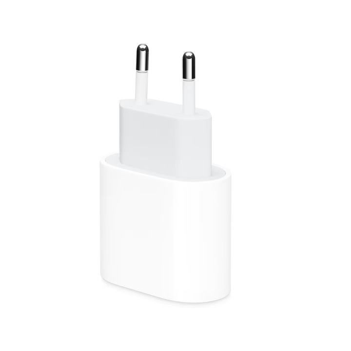iPhone-nal kompatibilis hálózati töltő, USB Type-C, 20W, fehér