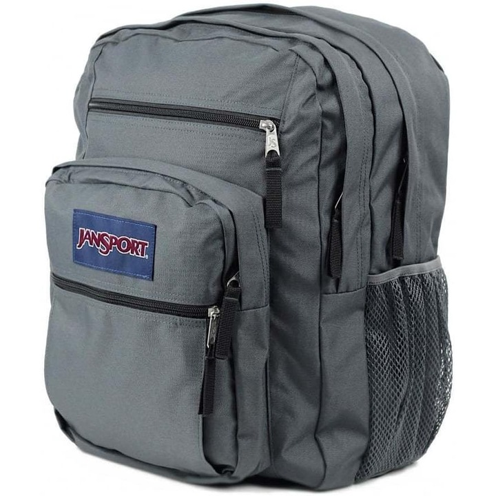 Hátizsák, JanSport， Laptop hátizsák 2 rekesszel, sötétszürke