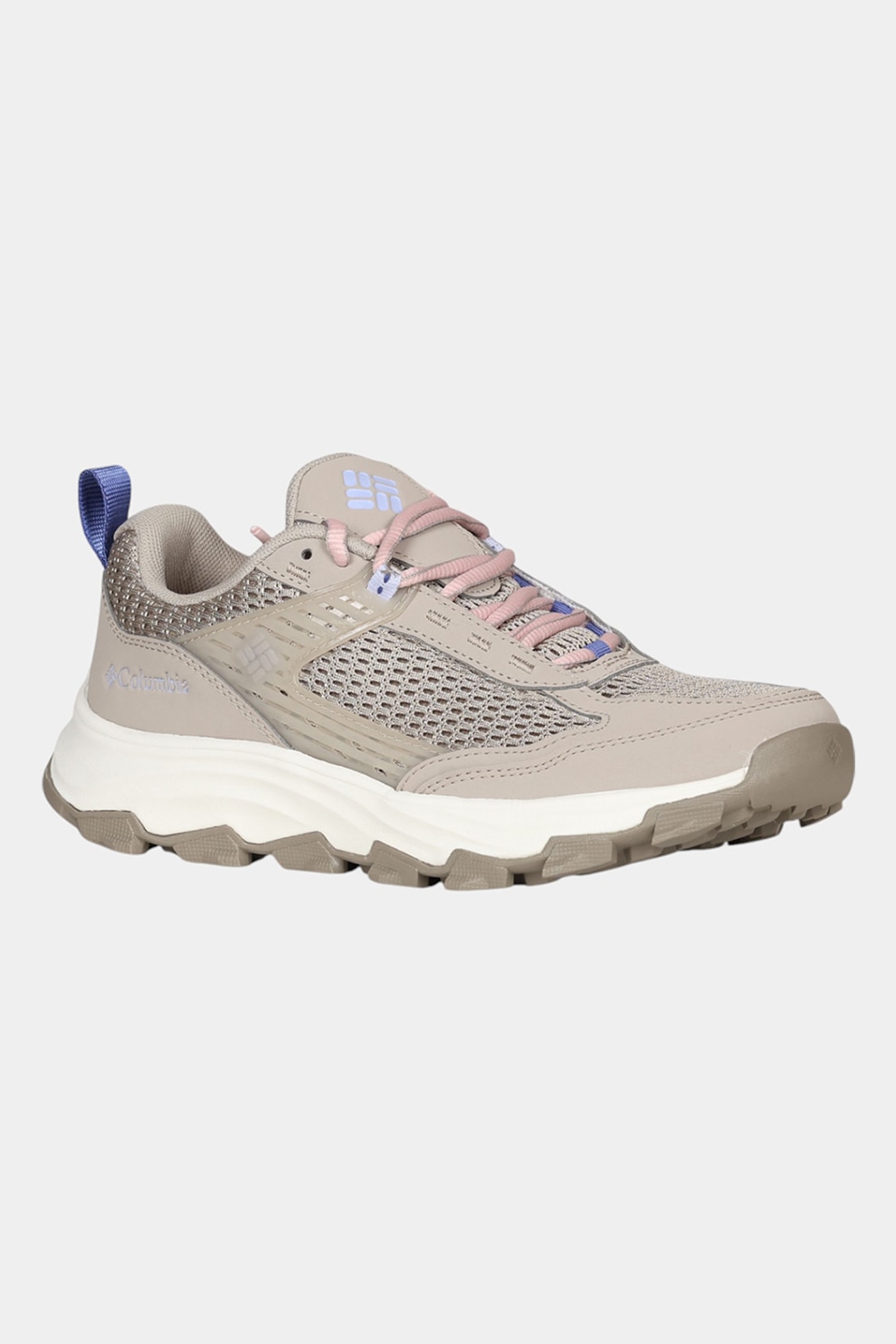 Columbia, Pantofi cu insertii de plasa, pentru drumetii si trekking Hatana Breathe, Maro taupe deschis, 6