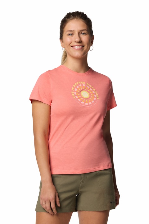 Columbia, Ruby Springs szűk fazonú póló, Sárga/Narancssárga/Rózsaszín