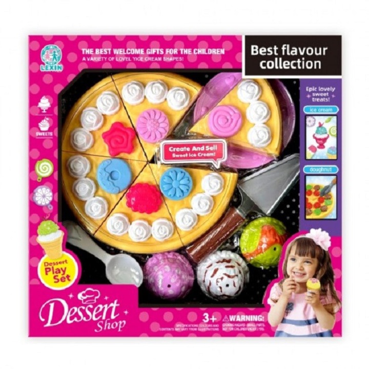 Set de joaca Tort cu briose si accesorii