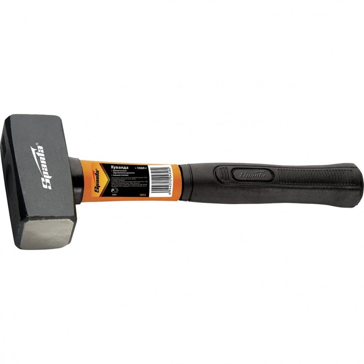 Asztalos kalapács, MATRIX, 1,5 kg, négyzet alakú, 350 mm, fekete