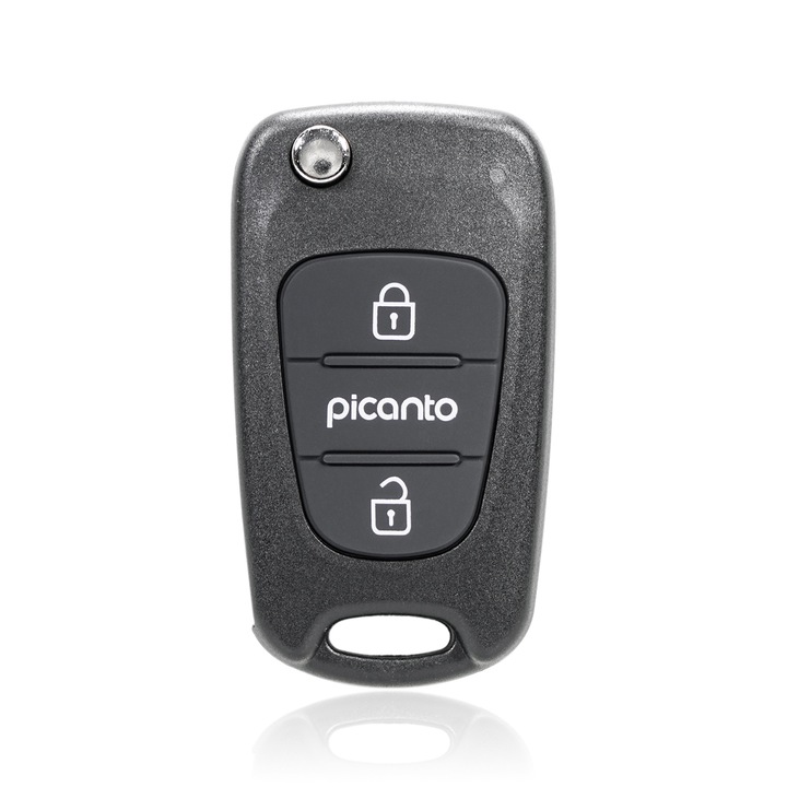 Kia Picanto 2004 - 2022 Autókulcstartó, 3 gombos