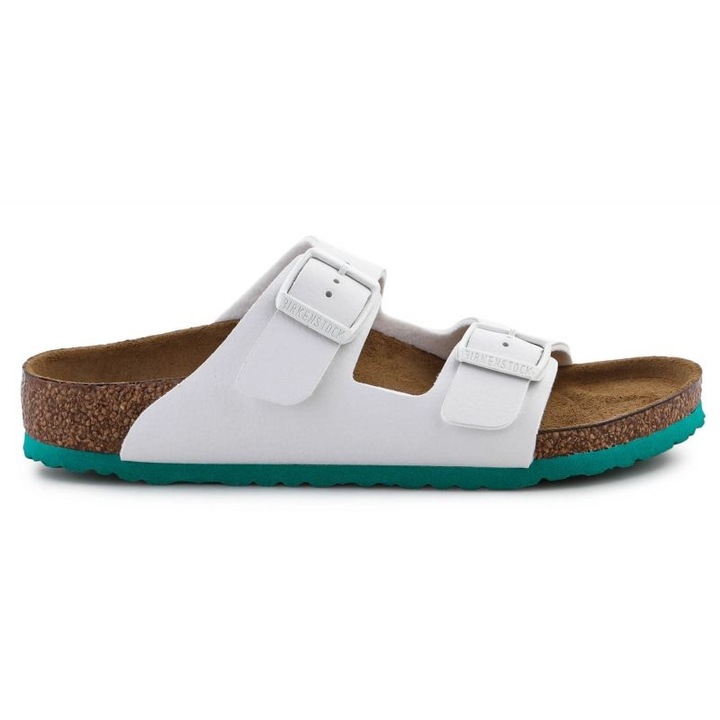Детски чехли, Birkenstock, BM199502, бели, Бял, 32 EU
