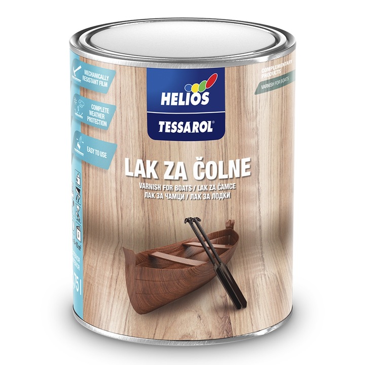 Lac pentru barci lucios, TESSAROL, 0.75L