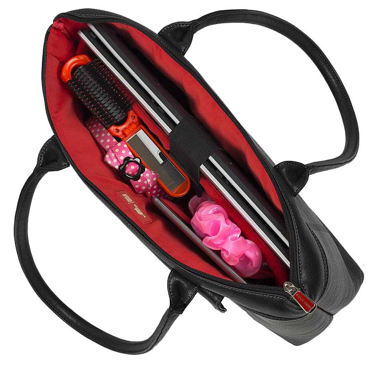 Geanta Laptop RivaCase 8991 PU Lady's, 15.6", Black