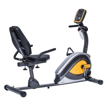 Bicicleta fitness cu spatar-orizontala de recuperare TECHFIT R400, Volanta 7 kg, Greutate suportata 130 kg, Magnetica, 8 trepte de intensitate Bicicleta fitness cu spatar-orizontala de recuperare TECHFIT R400, Volanta 7 kg, Greutate suportata 130 kg, Magnetica, 8 trepte de intensitate