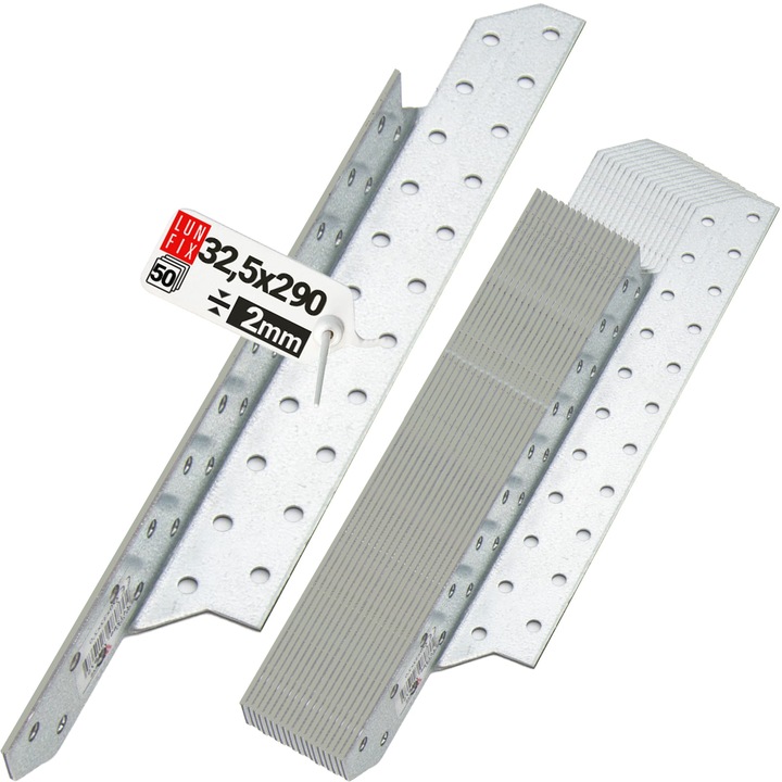 Conector caprior LK7 dulgher Lun Fix, 290x32,5 mm STANGA 50 buc