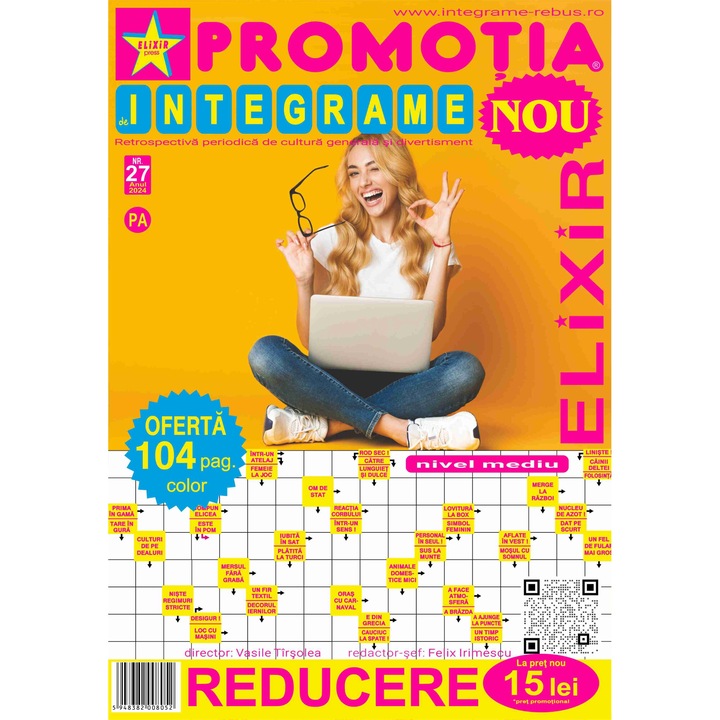 Integrame, Elixir Press, Promotia de integrame nr 27, 104 pagini