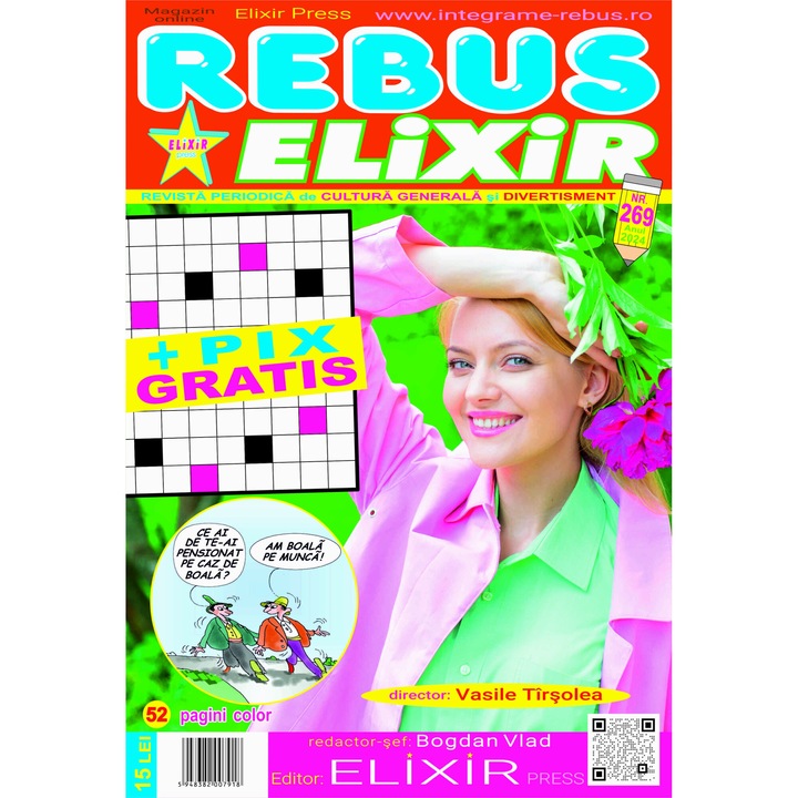 Integrame, Elixir Press, Rebus elixir nr 269, 52 pagini