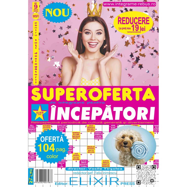 Integrame, Elixir Press, Superoferta de integrame pentru incepatori nr 9, 104 pagini