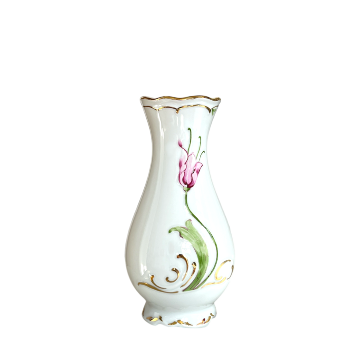Kis váza 18 cm, Moga, Tulipán rózsaszín