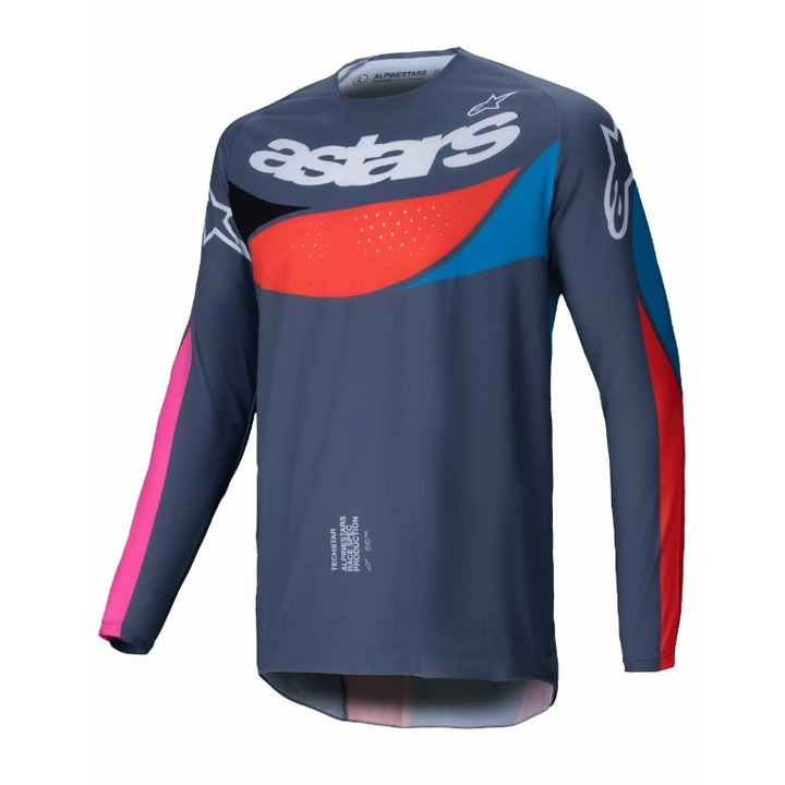 Bluza motocross Alpinestars TECHSTAR DREEM GRAY/MULTI, M