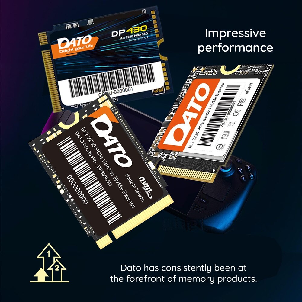 Hard SSD Intern PCIe Gen5x4 1TB, 9300MB/s - Dato (DP580-1TB Hard SSD Intern PCIe Gen5x4 1TB, 9300MB/s - Dato (DP580-1TB