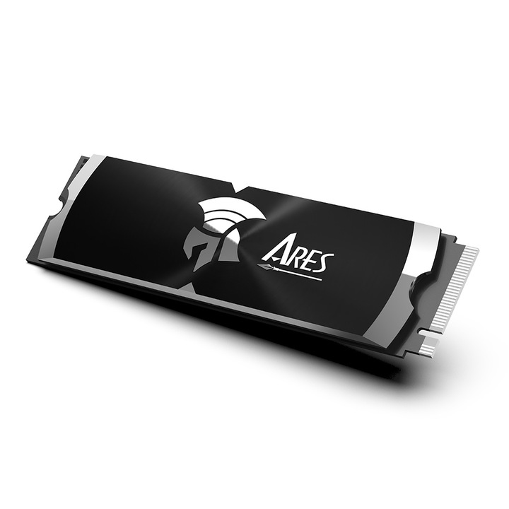 Belső SSD meghajtó M.2 PCIe Gen4x4 4TB, 7200MB/s, W85, polikarbonát, fekete