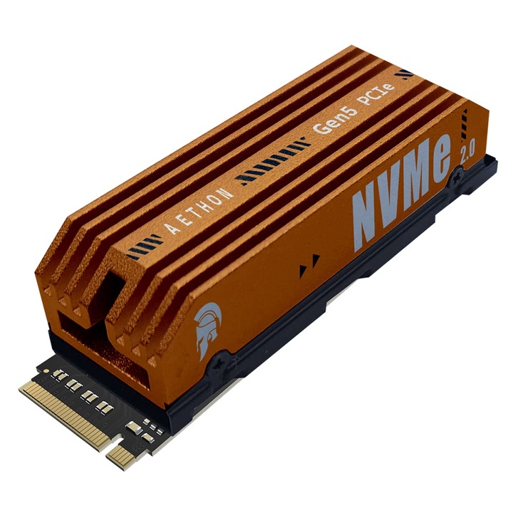 Belső SSD merevlemez PCIe PCIe Gen5x4 4TB, 12000MB/s - Dato Ares Aethon (ARSAT-4TB), fekete