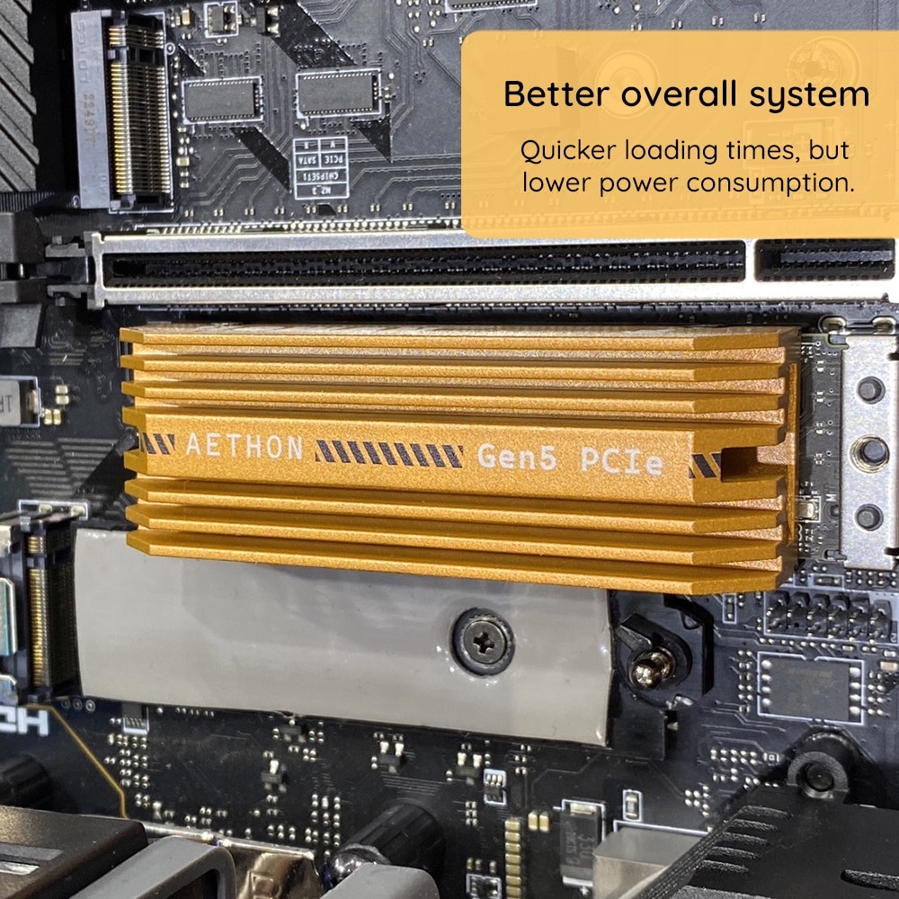 ⭐️819⭐️Diginnos i5-8400 SSD 256 Hard SSD Intern PCIe PCIe Gen5x4 1TB, 12000MB/s - Dato Ares Aethon