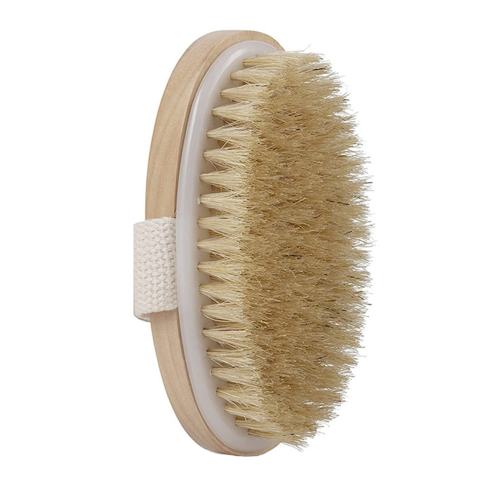 Fa testkefe, nyél nélkül, természetes agave sörték